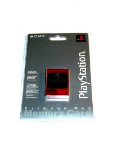 Sony – psone crimson red