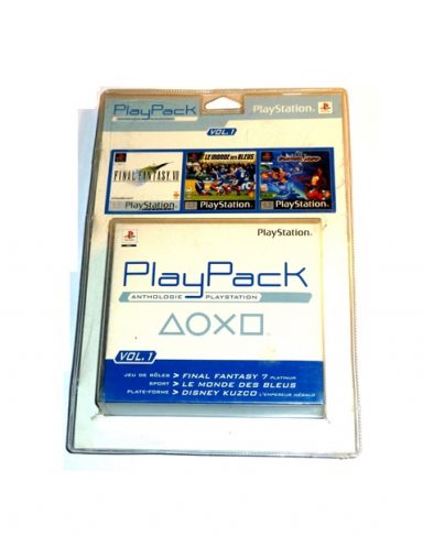 Playpack anthologie playstation Vol.1