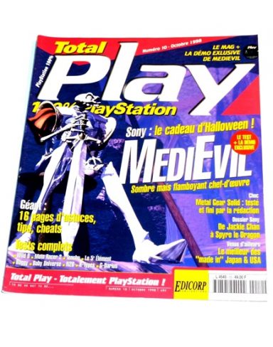 Magasine Total Play Numéro 11 Novembre 1998 
